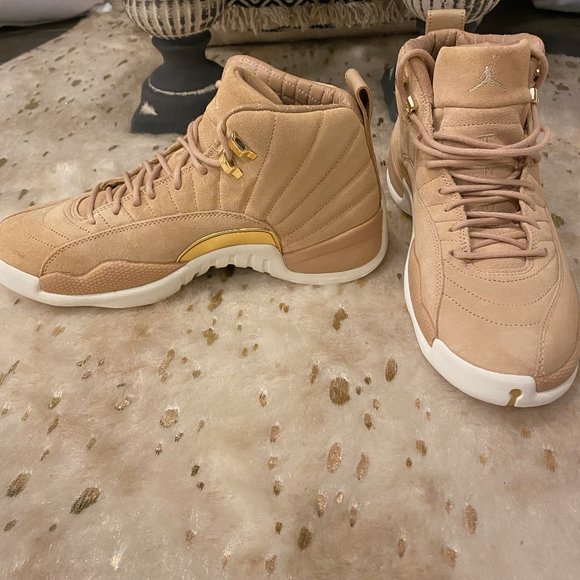 JORDAN  12 Retro Vachetta Tan Sneakers - Picture 3 of 5